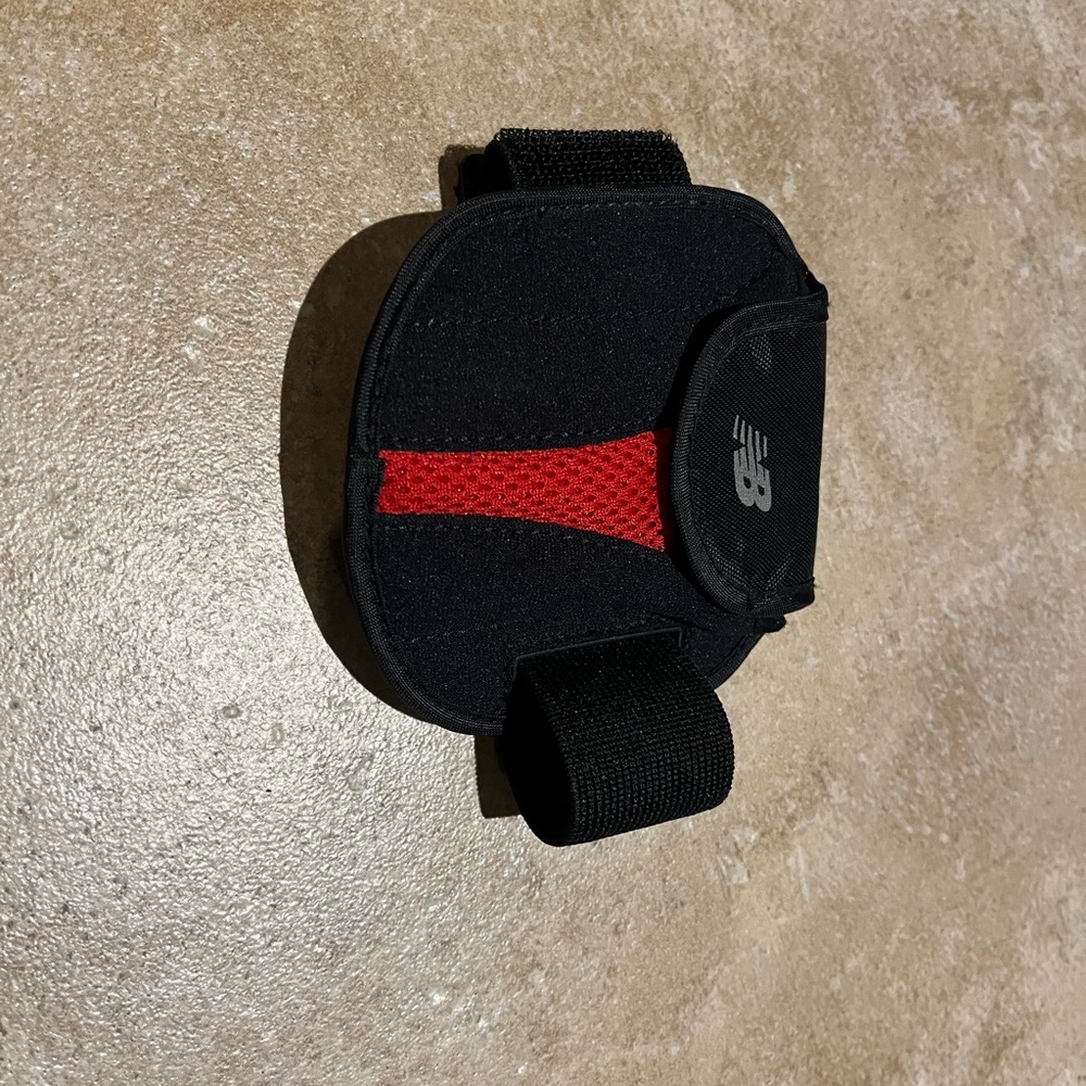 2 for $15 - New Balance Black and Red Arm Band